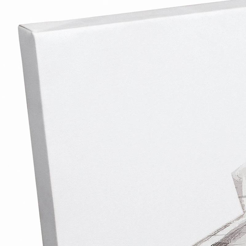 Sage Floral Barn Canvas Wall Art