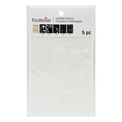 Mushroom Layering Stencils by Recollections