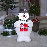 3.5ft. Airblown® Inflatable Christmas Frosty the Snowman with Scarf
