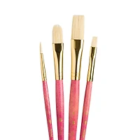Princeton™ RealValue™ Bristle 4 Piece Brush Set