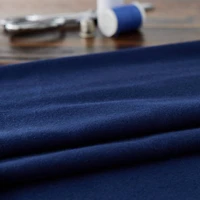 Feldman Navy Solid Cotton Flannel
