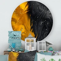 Designart - Marriage of Yellow and Black