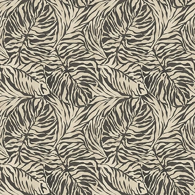 Tommy Bahama Zebra Leaf Peel & Stick Wallpaper