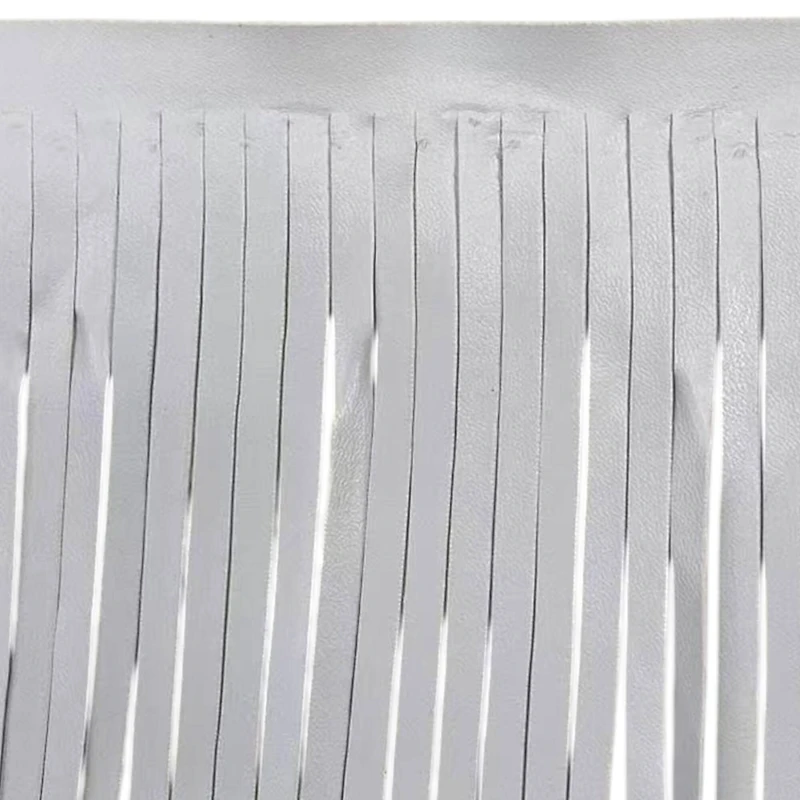 4" Faux Leather Fringe Trim by Celebrate It