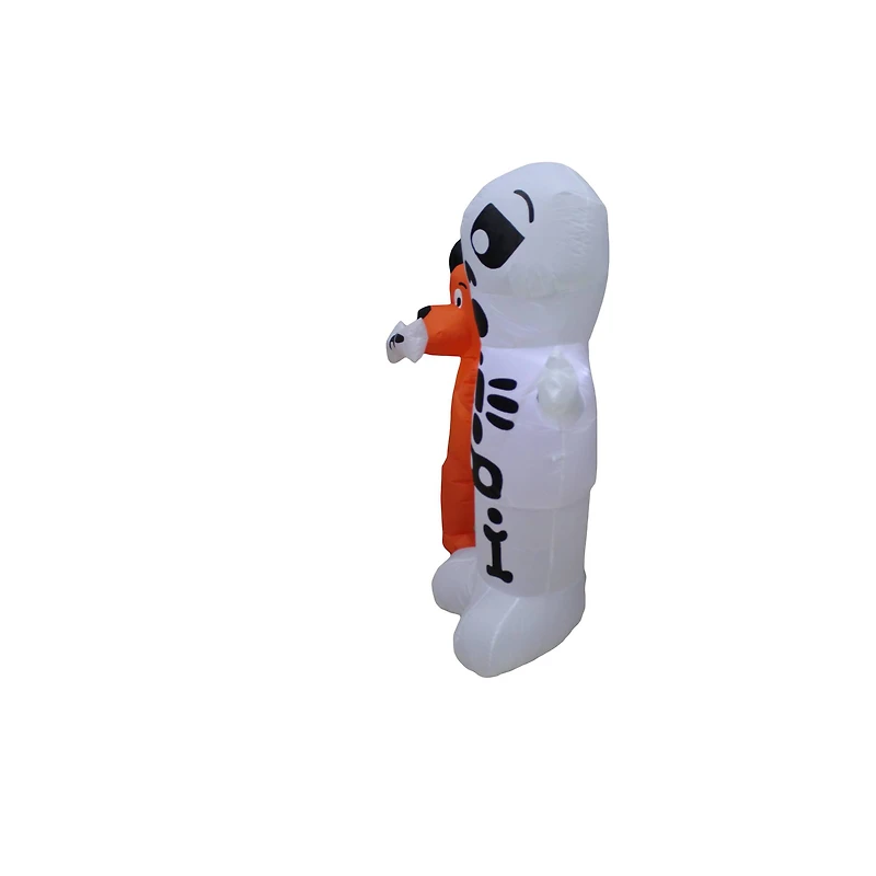 4ft. Inflatable Skeleton & Dog