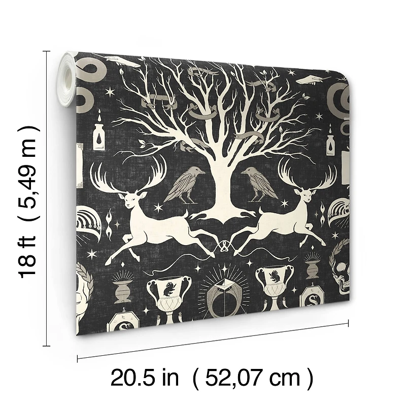 RoomMates Harry Potter™ Horcrux Damask Peel & Stick Wallpaper