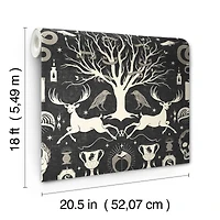 RoomMates Harry Potter™ Horcrux Damask Peel & Stick Wallpaper