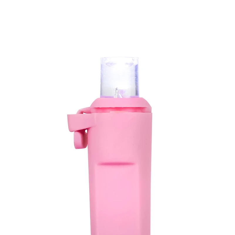 100ct Pure White LED Wide Angle Valentine's Day Lights 33ft Pink Wire