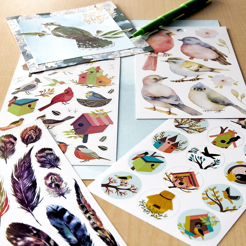 Birds Sticker Book by Recollections™