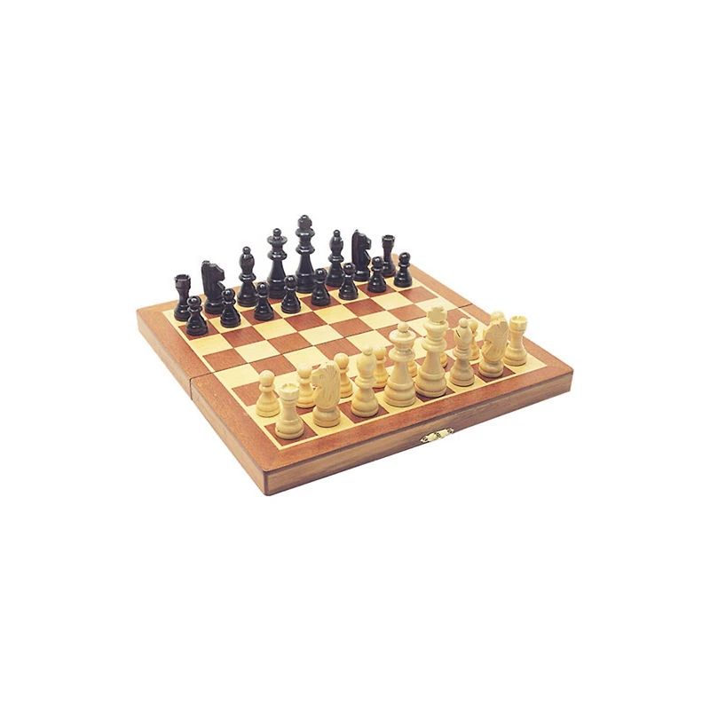 House of Marbles Folding Wooden Chess Set