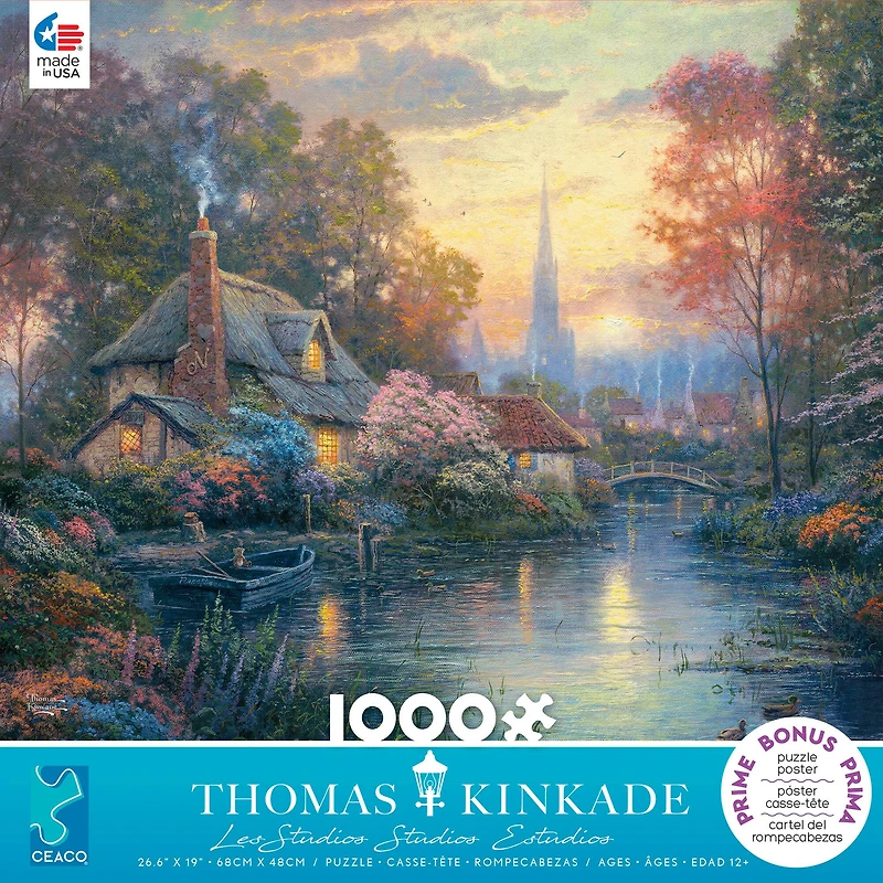 Assorted Thomas Kinkade 1,000-Piece Jigsaw Puzzle