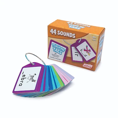 Junior Learning® 44 Sounds Teach Me Tags Demonstration Flashcards