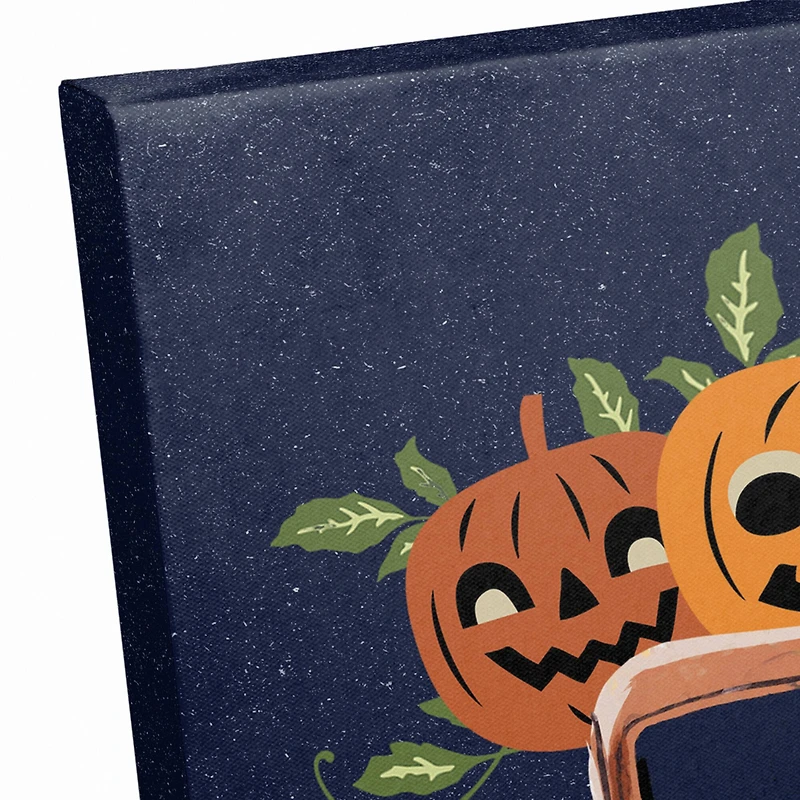 A-Haunting We Will Go! Canvas Wall Art