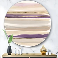 Designart - Shape of Glam Purple I