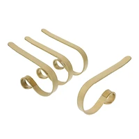 Original MantleClip® Textured Gold Stocking Holders, 4ct. 