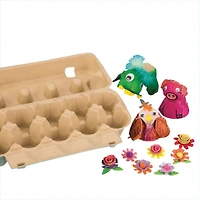 S&S® Worldwide 10 Cavity Paper Egg Carton, 24ct.