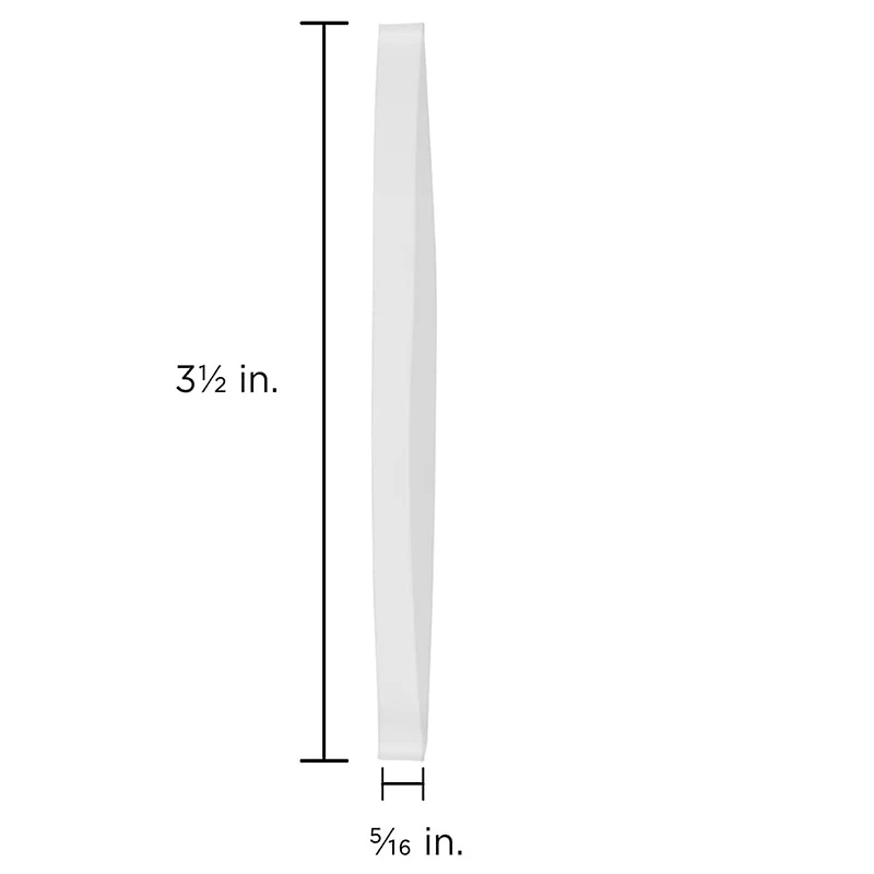 JAM Paper Size 64 White Rubber Bands, 100ct.