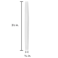 JAM Paper Size 64 White Rubber Bands, 100ct.