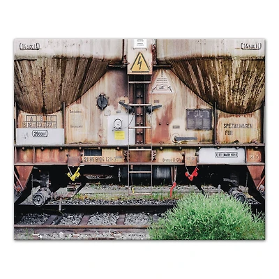Rustic Train 20" x 16" Canvas Wall Art