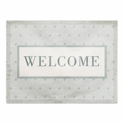 Welcome Plus Cotton Twill Placemat