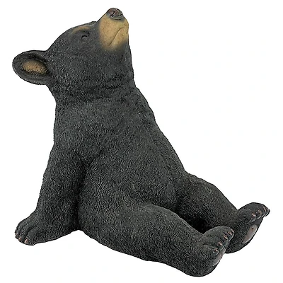 Design Toscano 12.5" Catching Rays Bear Cub Statue