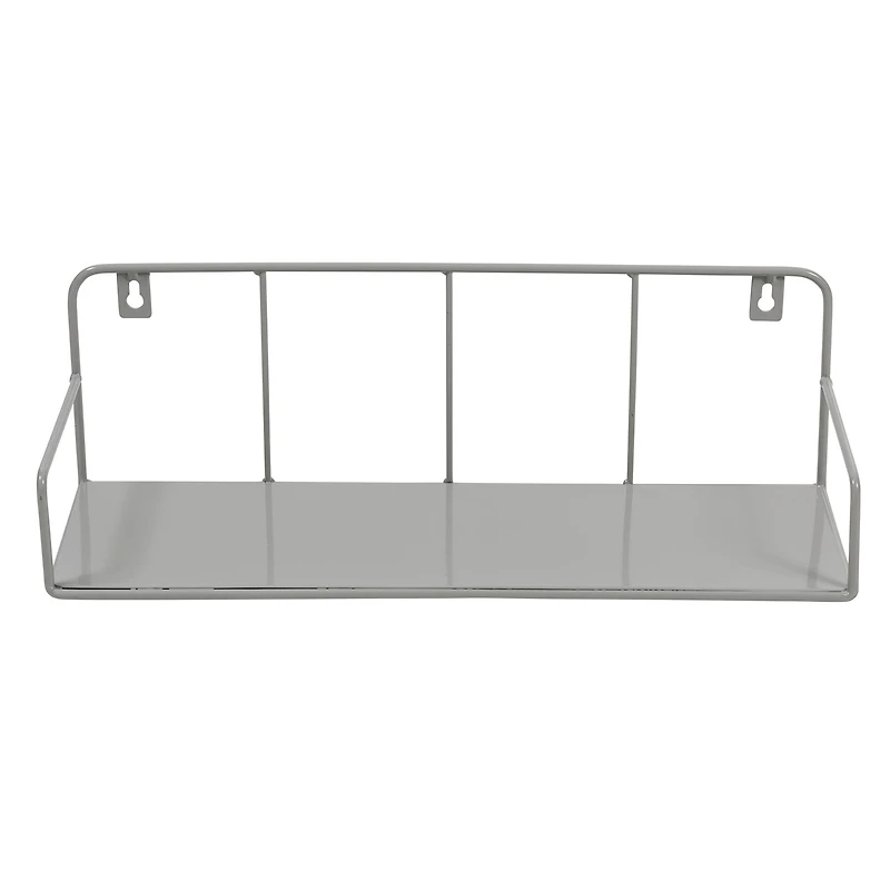 Honey Can Do Small Metal Floating Wall Shelf
