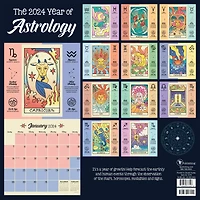 TF Publishing 2024 Year of Astrology Wall Calendar
