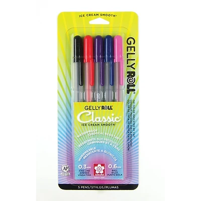 Gelly Roll® Classic™ 06 Fine Point Gel Pen 5 Color Set 