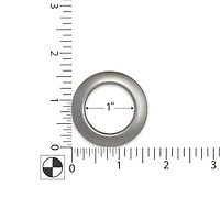 Dritz® Home Pewter 1" Round Curtain Grommets, 8ct.