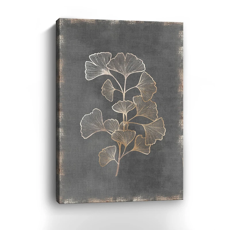 Lumaprints Gilded Botanical II Canvas Wall Art
