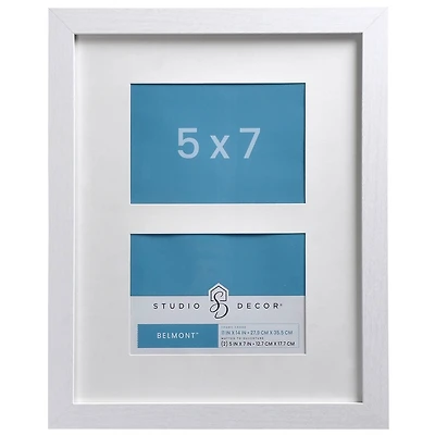 2 Opening 5" x 7" Belmont Frame by Studio Décor