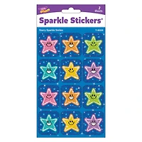 TREND Enterprises® Starry Smiles Sparkle Stickers®, 6 Packs of 24