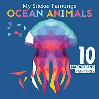 Fox Chapel Publishing My Sticker Paintings Ocean Animals Book