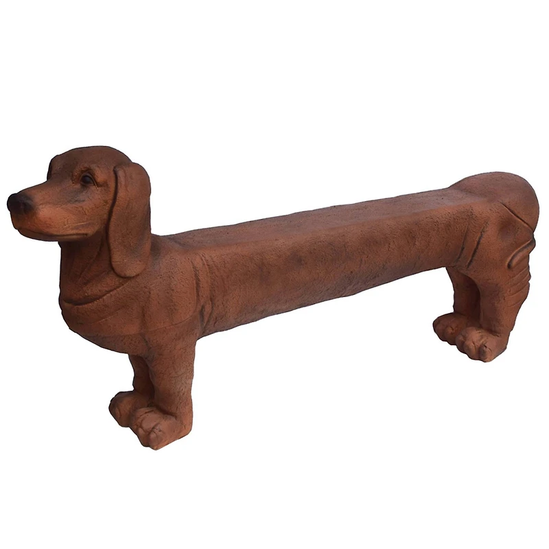 Santa's Workshop 25.6" Dachshund Long Bench