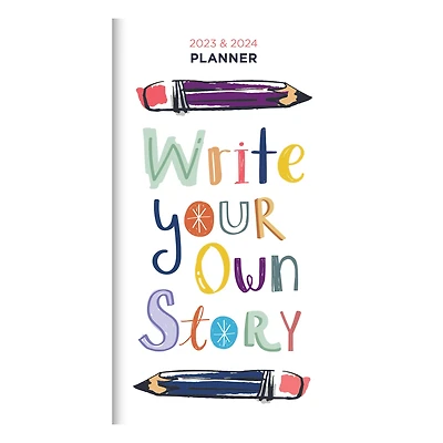 TF Publishing 2023-2024 Write Your Story 2-Year Small Monthly Pocket Planner