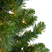 6ft. Pre-Lit Canadian Pine Artificial Christmas Tree, Clear Lights