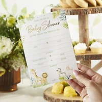 Kate Aspen Safari Baby Shower Invitation & Thank You Card Bundle Set