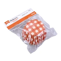 Plaid Pumpkin Baking Cups, 24ct. by Makery™
