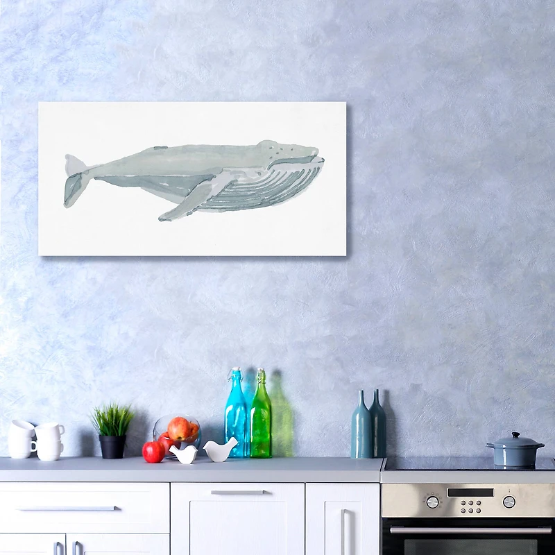 Humpback Whale I Canvas Giclee