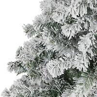5ft. Unlit Flocked Rock Springs Spruce Artificial Christmas Tree