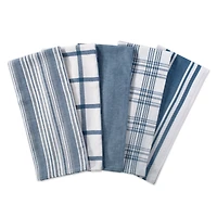 DII® Stone Blue Woven Dishtowel Set