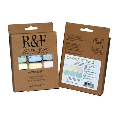 R&F® Chromatic Tones Encaustic Paint Cake Set