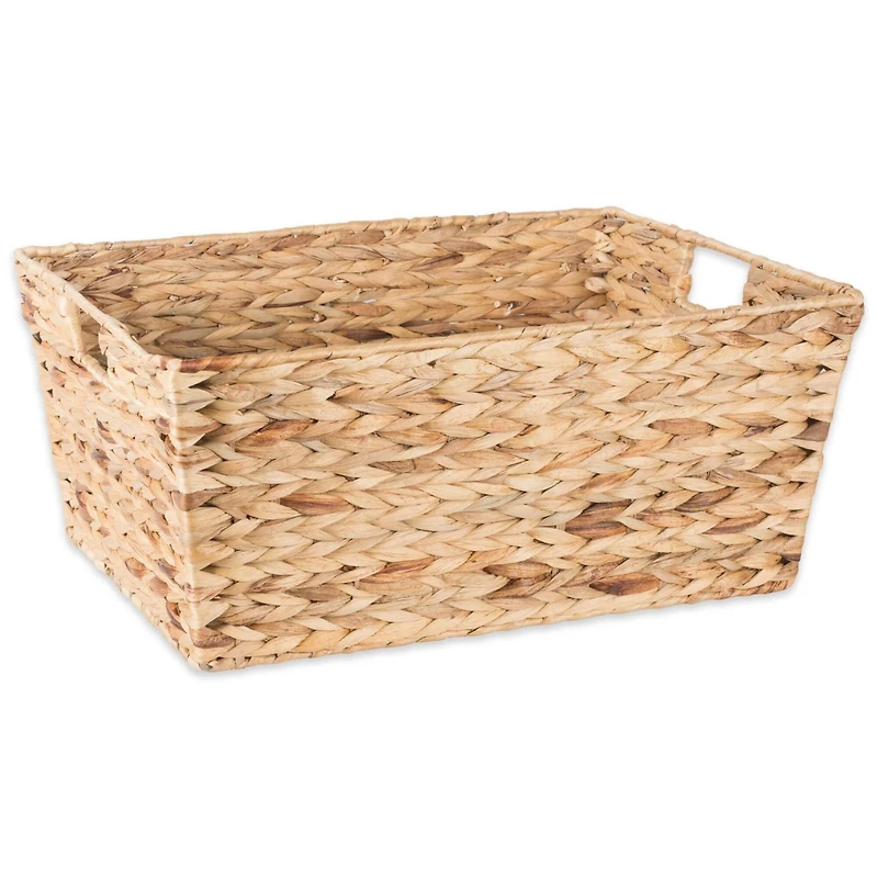 DII® Natural Water Hyacinth Basket Set