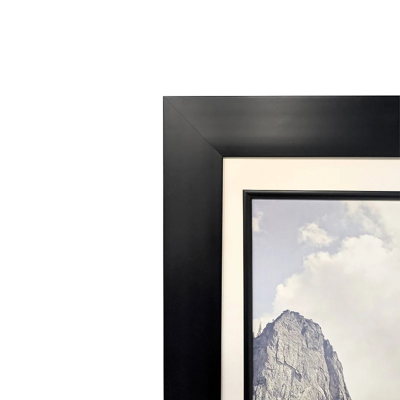 6 Pack: Home 24" x 36" Black Flat Frame with Beveled Mat by Studio Décor®