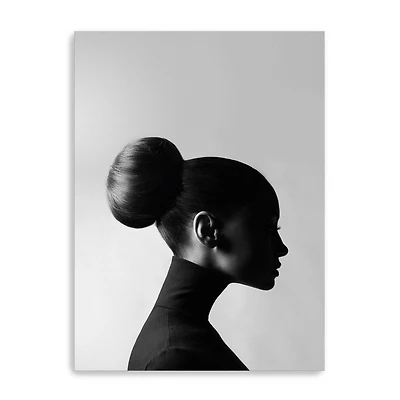 Neck Up Canvas Giclee