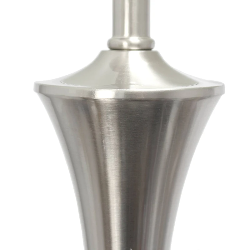 Lalia Home Vienna Brushed Nickel Lamp Set