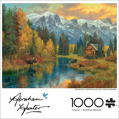 Assorted Abraham Hunter 1,000 Piece Jigsaw Puzzle, 1pc.