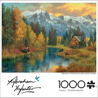 Assorted Abraham Hunter 1,000 Piece Jigsaw Puzzle, 1pc.