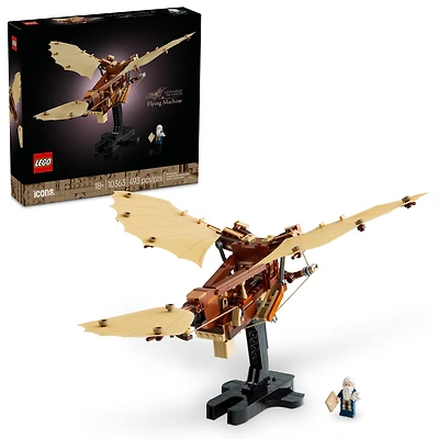 LEGO® Icons Leonardo da Vinci’s Flying Machine Desk Decor Set for Adults 10363