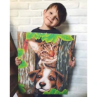 Crafting Spark Two Friends Painting by Numbers Kit